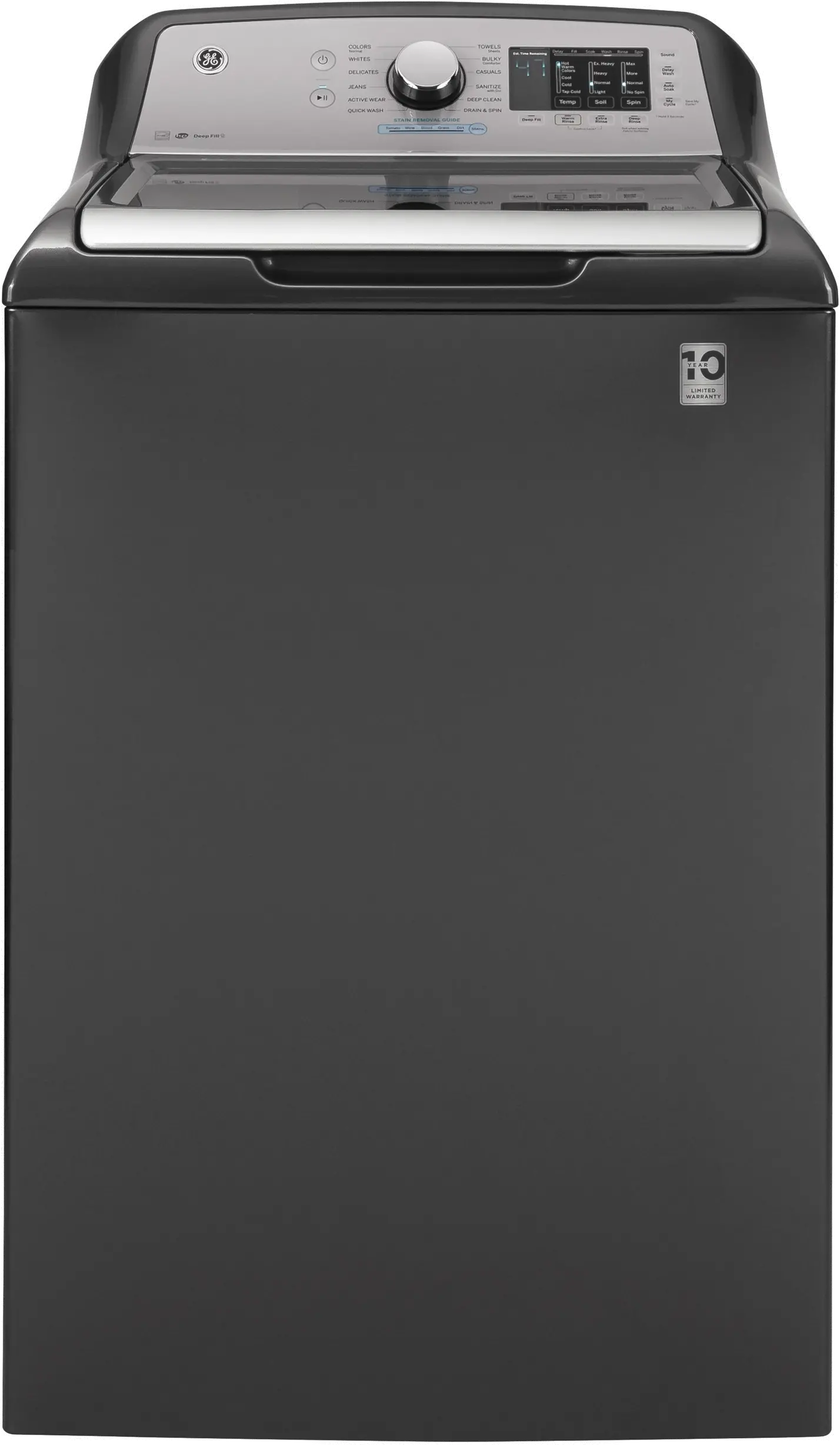 GTW720BPNDG GE Top Load Washer with Tide PODS Dispense - 4.8 cu. ft. Diamond Gray-1