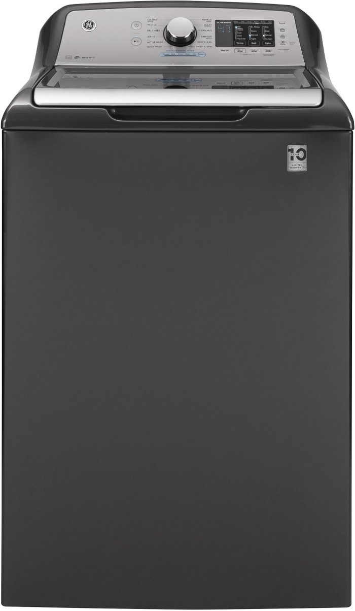 GTW720BPNDG GE Top Load Washer with Tide PODS Dispense - 4.8 cu. ft. Diamond Gray