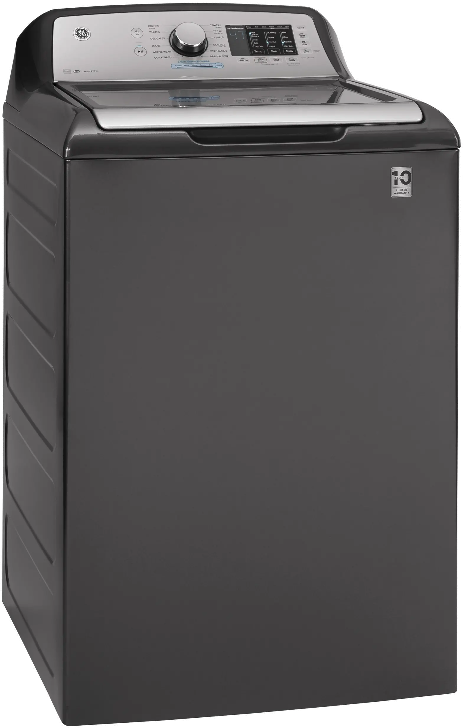 GTW720BPNDG GE Top Load Washer with Tide PODS Dispense - 4.8 cu. ft. Diamond Gray-2