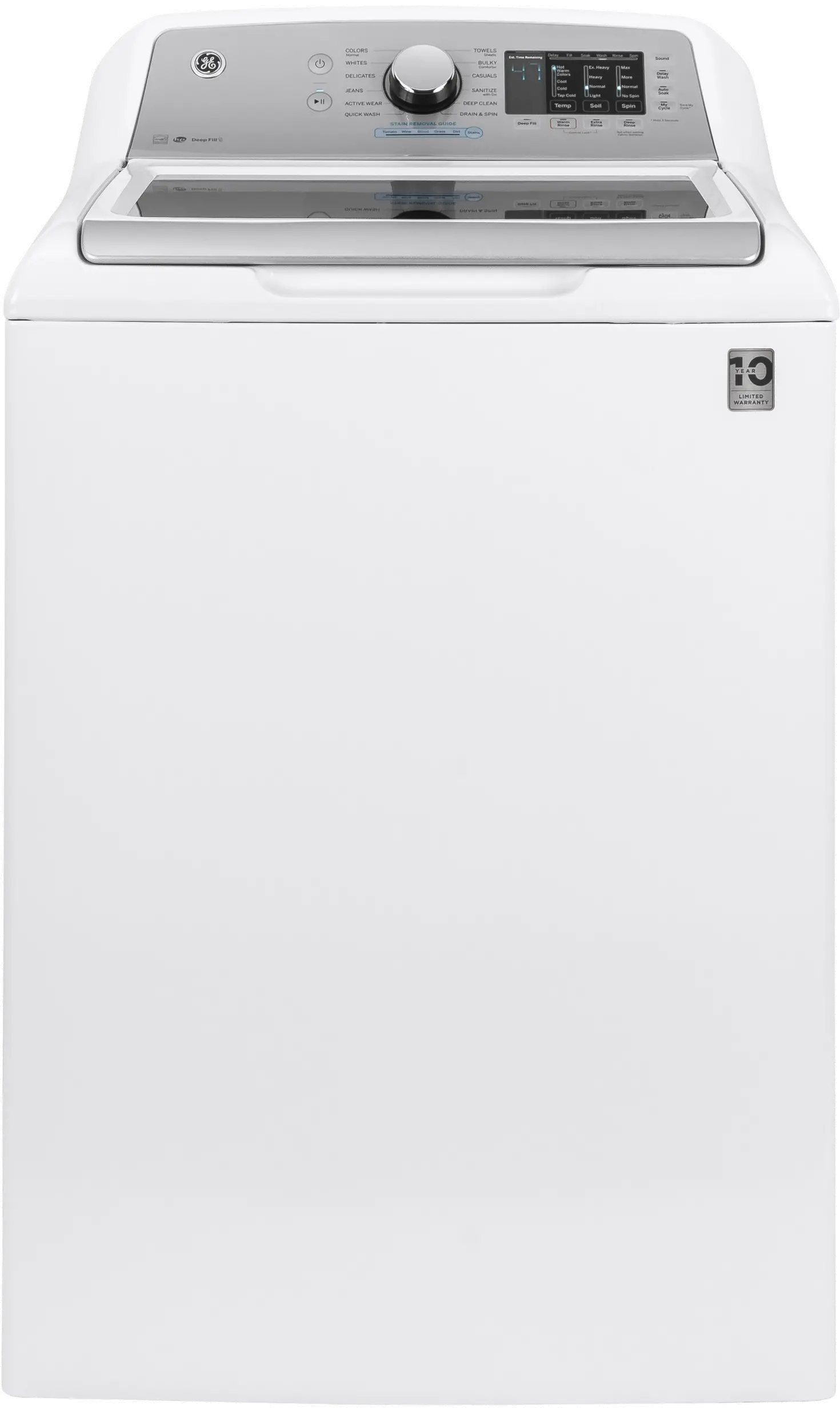 GTW725BSNWS GE Top Load Washer with Tide PODS Dispense - 4.6 cu. ft. White-7