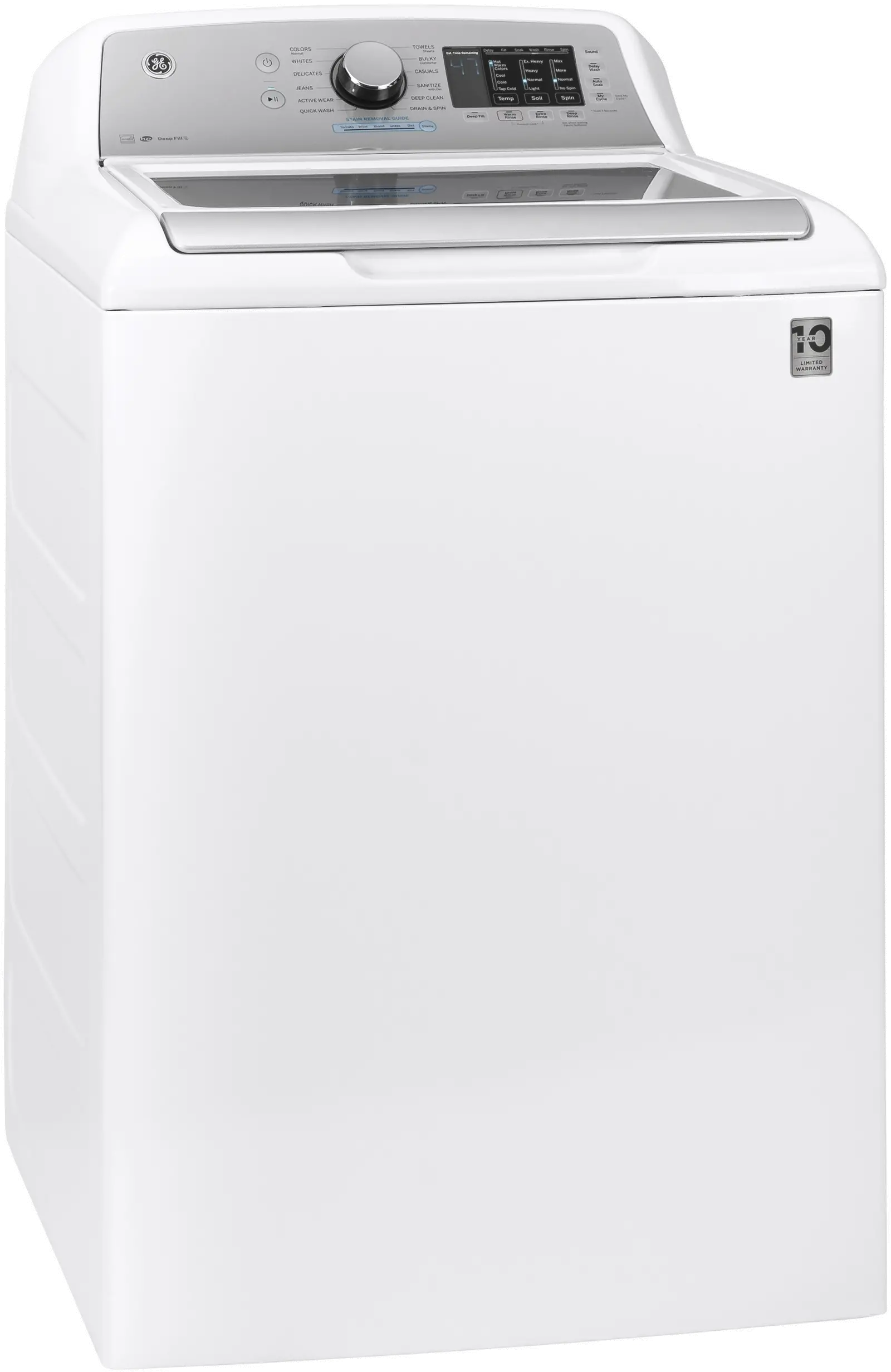 GTW725BSNWS GE Top Load Washer with Tide PODS Dispense - 4.6 cu. ft. White-8
