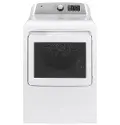 GTD72EBSNWS GE Electric Dryer with HE Sensor Dry - 7.4 cu. ft.