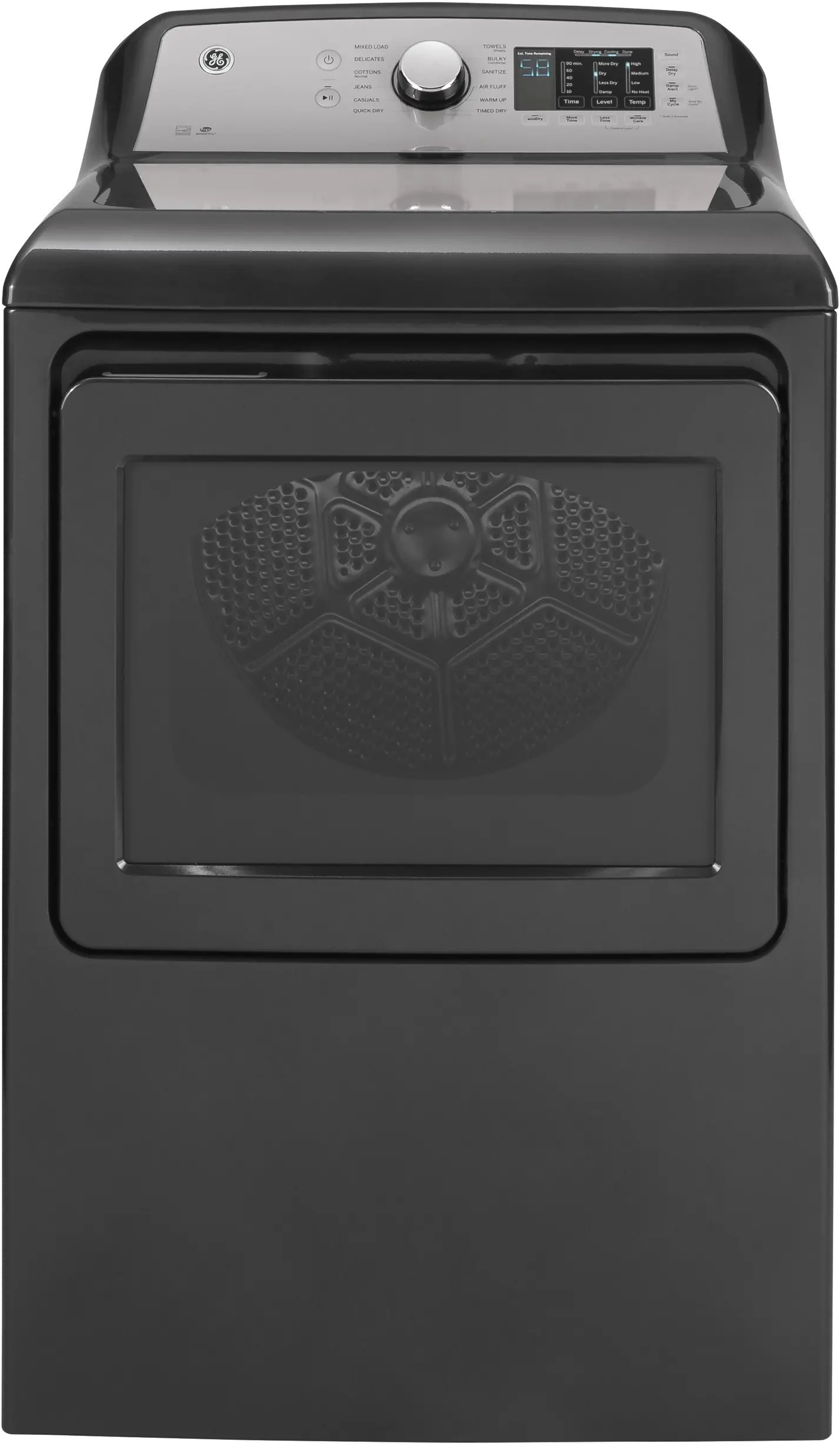 GTD72EBPNDG GE Electric Dryer with HE Sensor Dry - 7.4 cu. ft.-1
