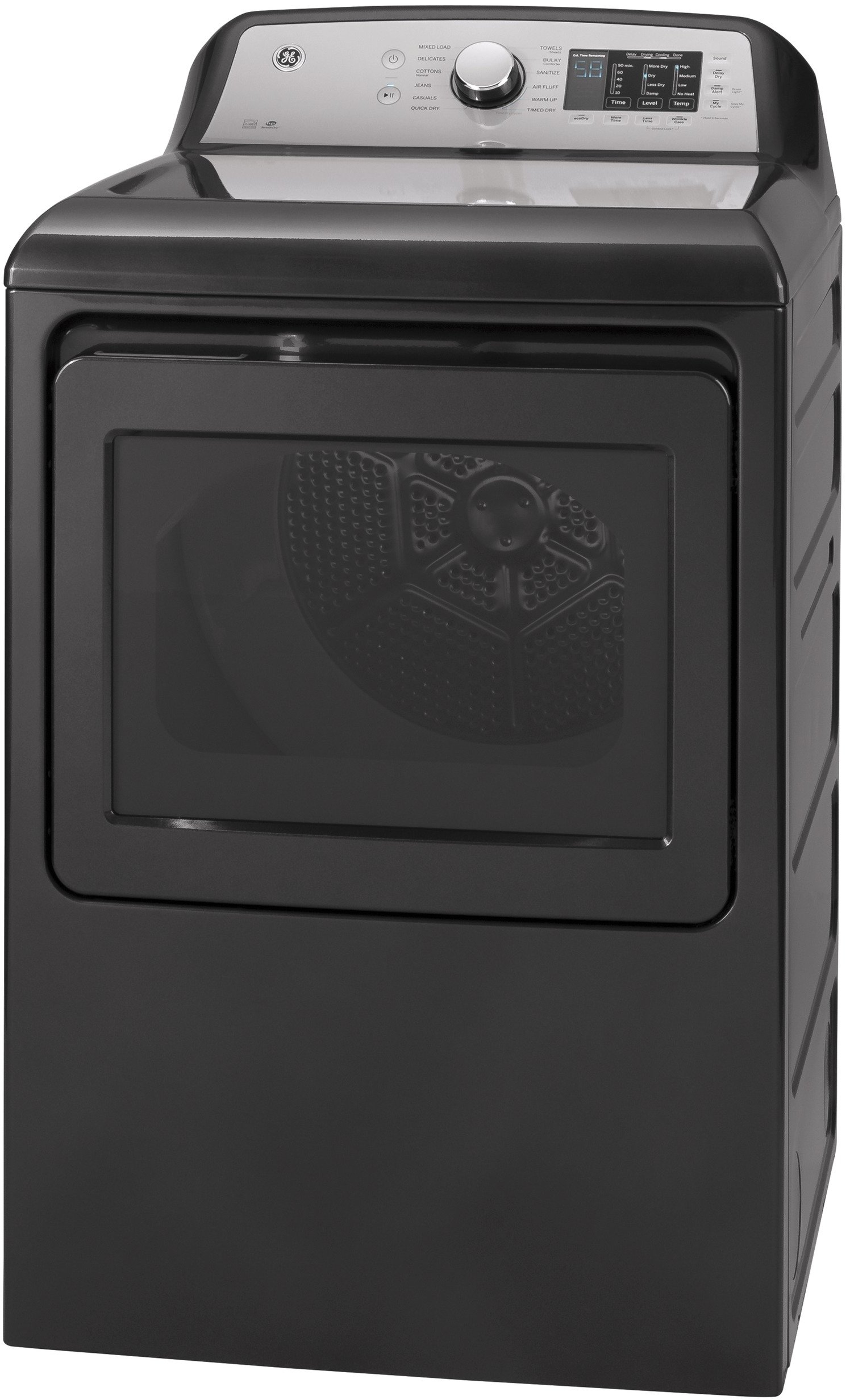GTD72EBPNDG GE Electric Dryer with HE Sensor Dry - 7.4 cu. ft.-3