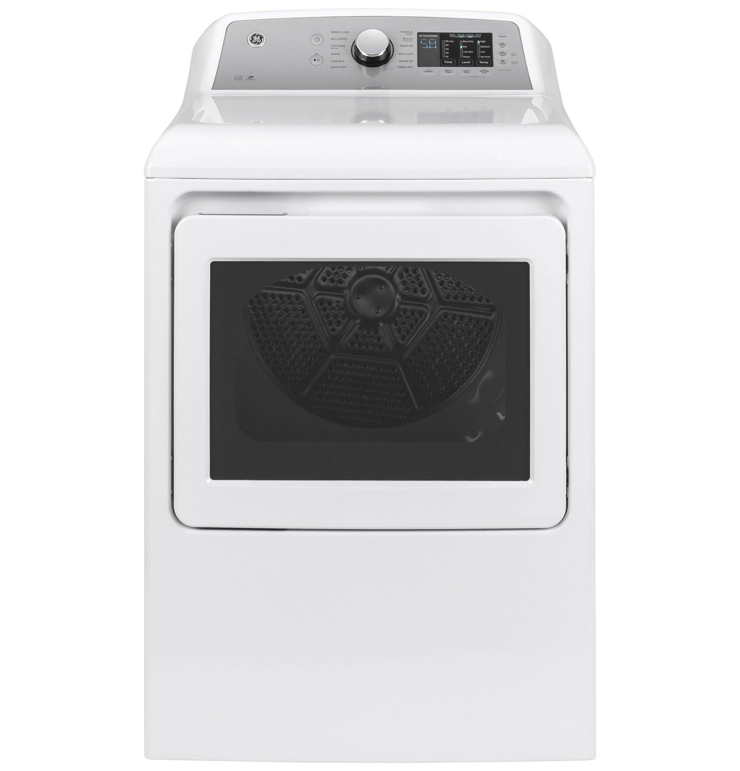 GTD72GBSNWS GE Gas Dryer with HE Sensor Dry - 7.4 cu. ft.-1