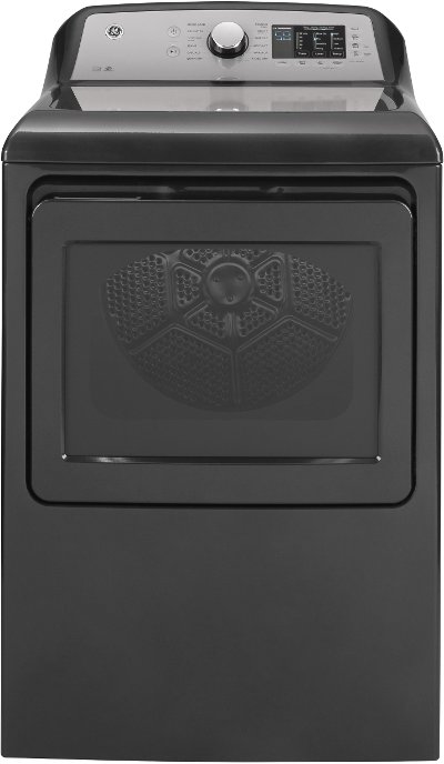 GTD72GBPNDG GE Gas Dryer with HE Sensor Dry - 7.4 cu. ft. Diamond Gray