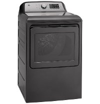 GTD72GBPNDG GE Gas Dryer with HE Sensor Dry - 7.4 cu. ft. Diamond Gray-2
