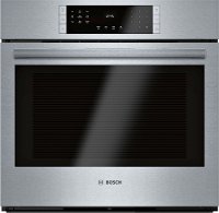 HBL8453UC Bosch 30 Inch Convection Single Wall Smart Oven - 4.6 cu. ft. Stainless Steel