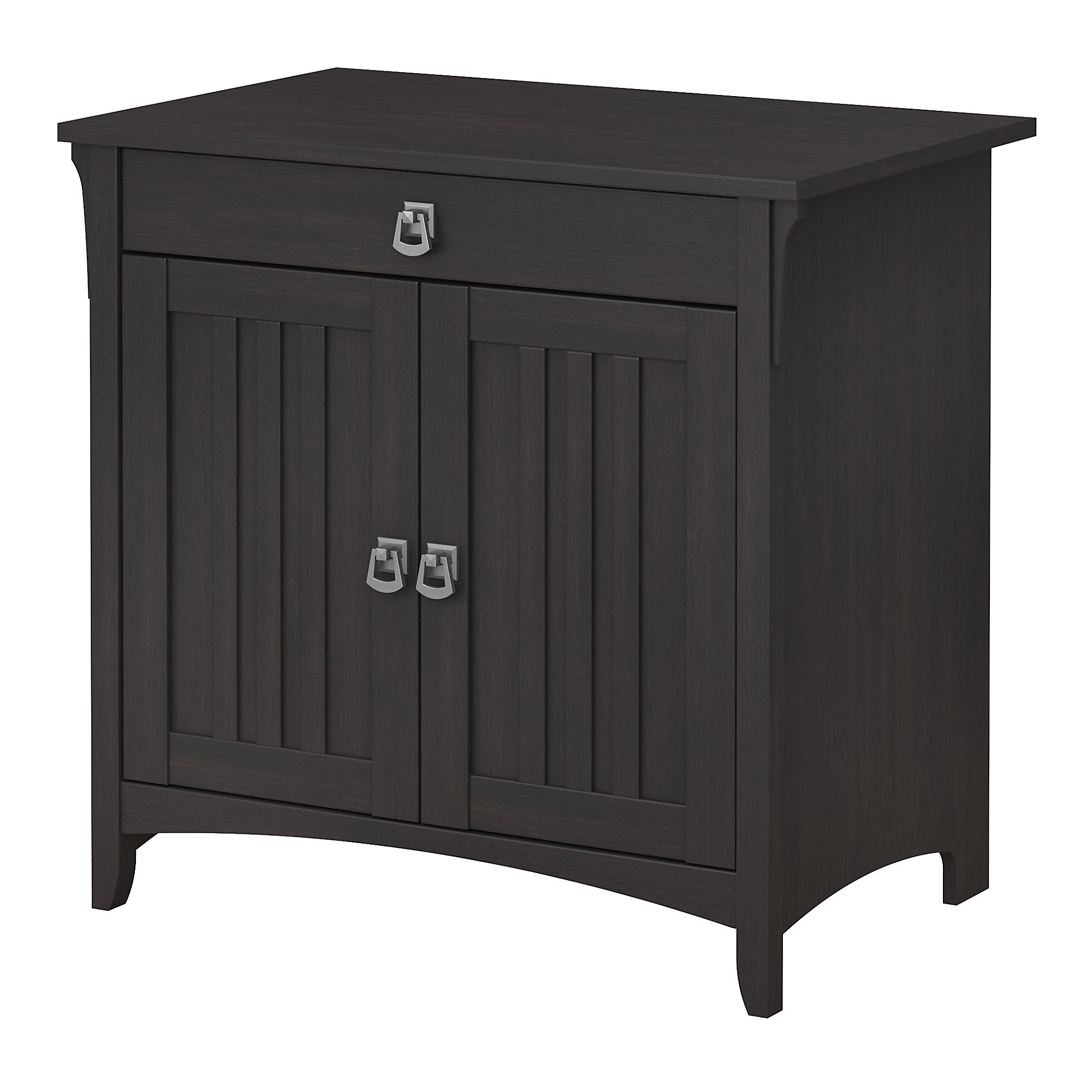 Salinas Vintage Black Secretary Desk-5