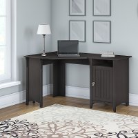 Salinas Vintage Black Corner Pedestal Desk