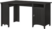 Vintage Black Corner Desk with Storage - Salinas-5