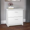 Traditional White 2 Drawer Lateral File - Cabot