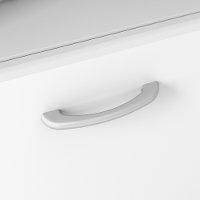 Traditional White L-Shaped Computer Desk - Cabot-6