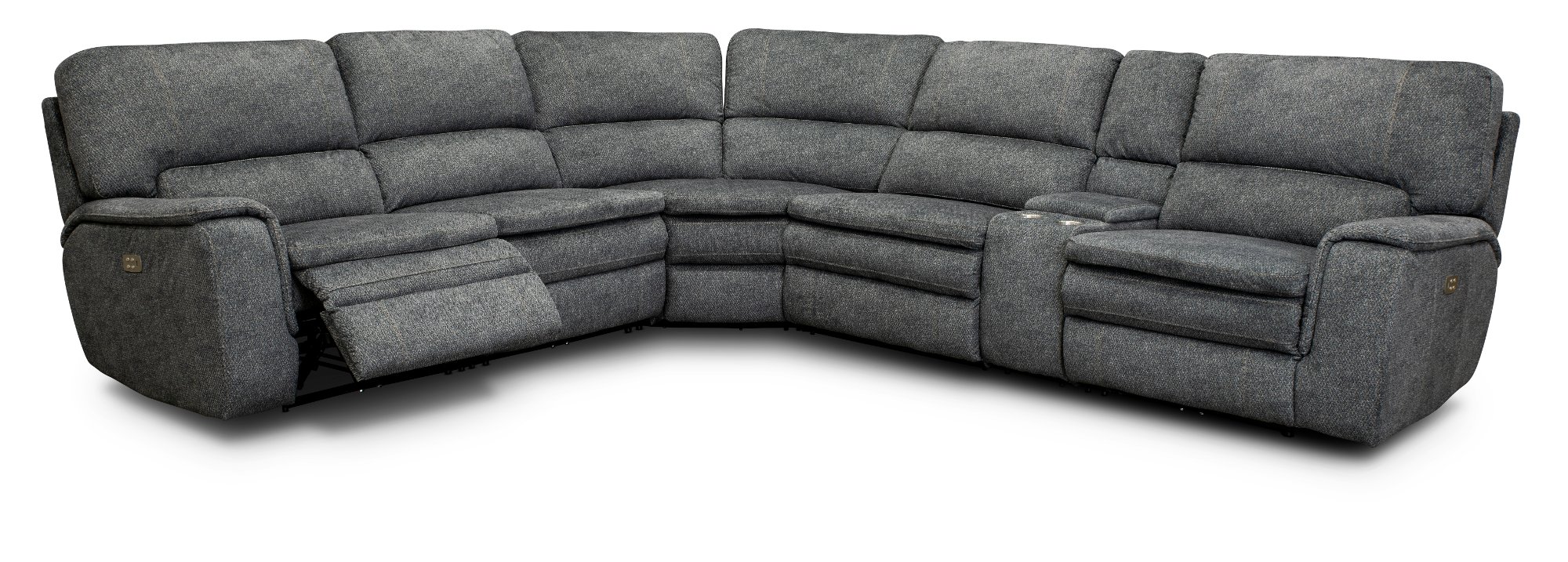 Indigo 6 Piece Power Reclining Sectional - Casey-4
