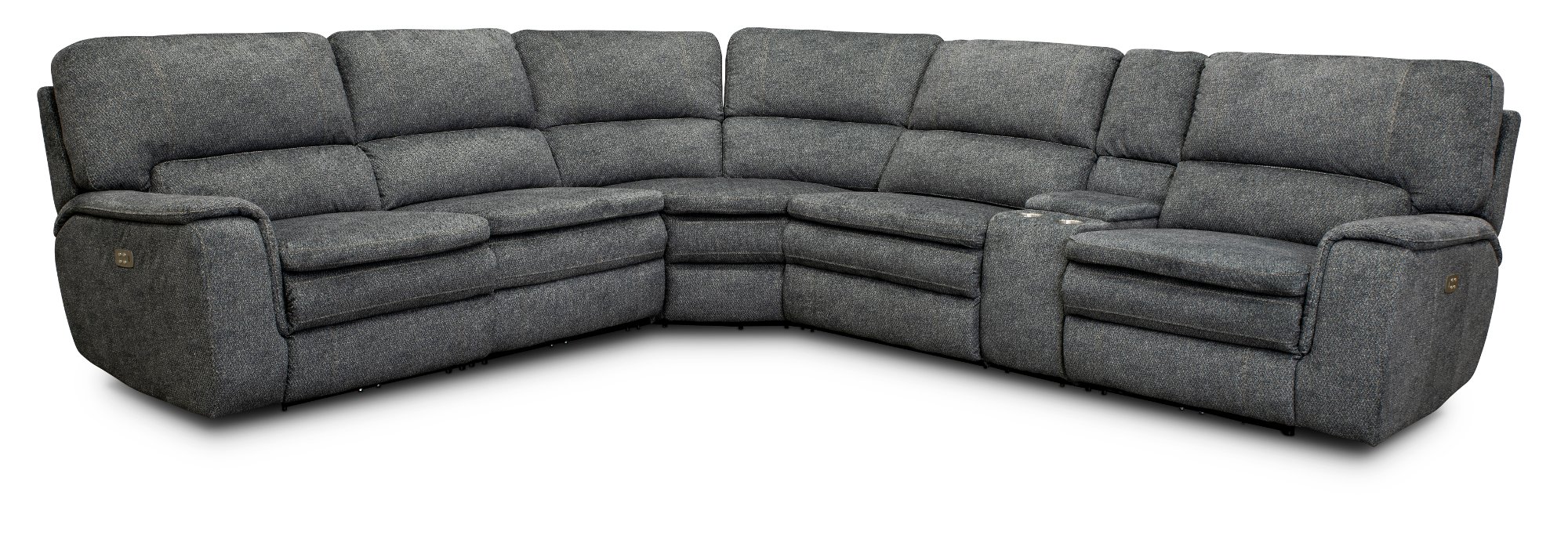 Indigo 6 Piece Power Reclining Sectional - Casey-5