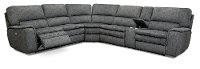 Indigo 6 Piece Reclining Sectional - Casey