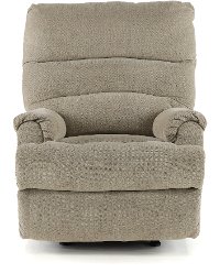 Casual Contemporary Dusk Tan Rocker Recliner - Manfort