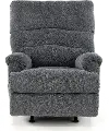 Manfort Charcoal Gray Rocker Recliner