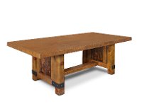 Rustic Pine 5 Piece Dining Set - Big Timber-3
