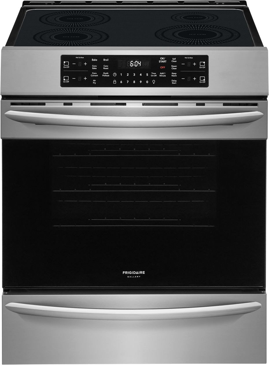 FGIH3047VF Frigidaire 30 Inch Electric Induction Range with Air Fry - 5.4 cu. ft. Stainless Steel-1