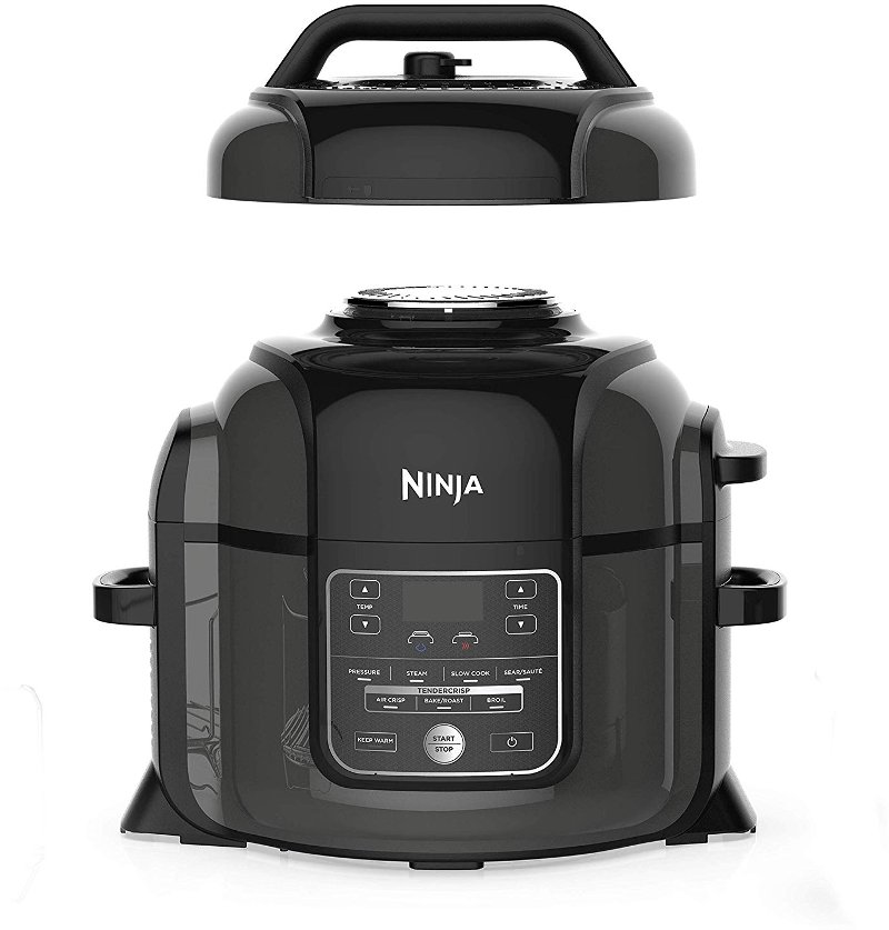 Steamer & Air Fryer w/TenderCrisp Lid for sale online Ninja OP302 Pressure Cooker