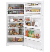 GTS17DTNRWW GE 16.6 cu. ft. Top Freezer Refrigerator - 28 Inch White-2