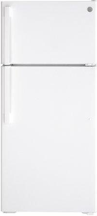 GTS17DTNRWW GE 16.6 cu. ft. Top Freezer Refrigerator - 28 Inch White-4