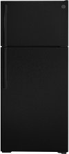 GTS17DTNRBB GE 16.6 cu. ft. Top Freezer Refrigerator - 28 Inch Black