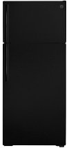 GTS18GTNRBB GE 17.5 cu. ft. Top Freezer Refrigerator - 28 Inch Black