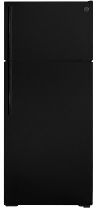 GTS18GTNRBB GE 17.5 cu. ft. Top Freezer Refrigerator - 28 Inch Black