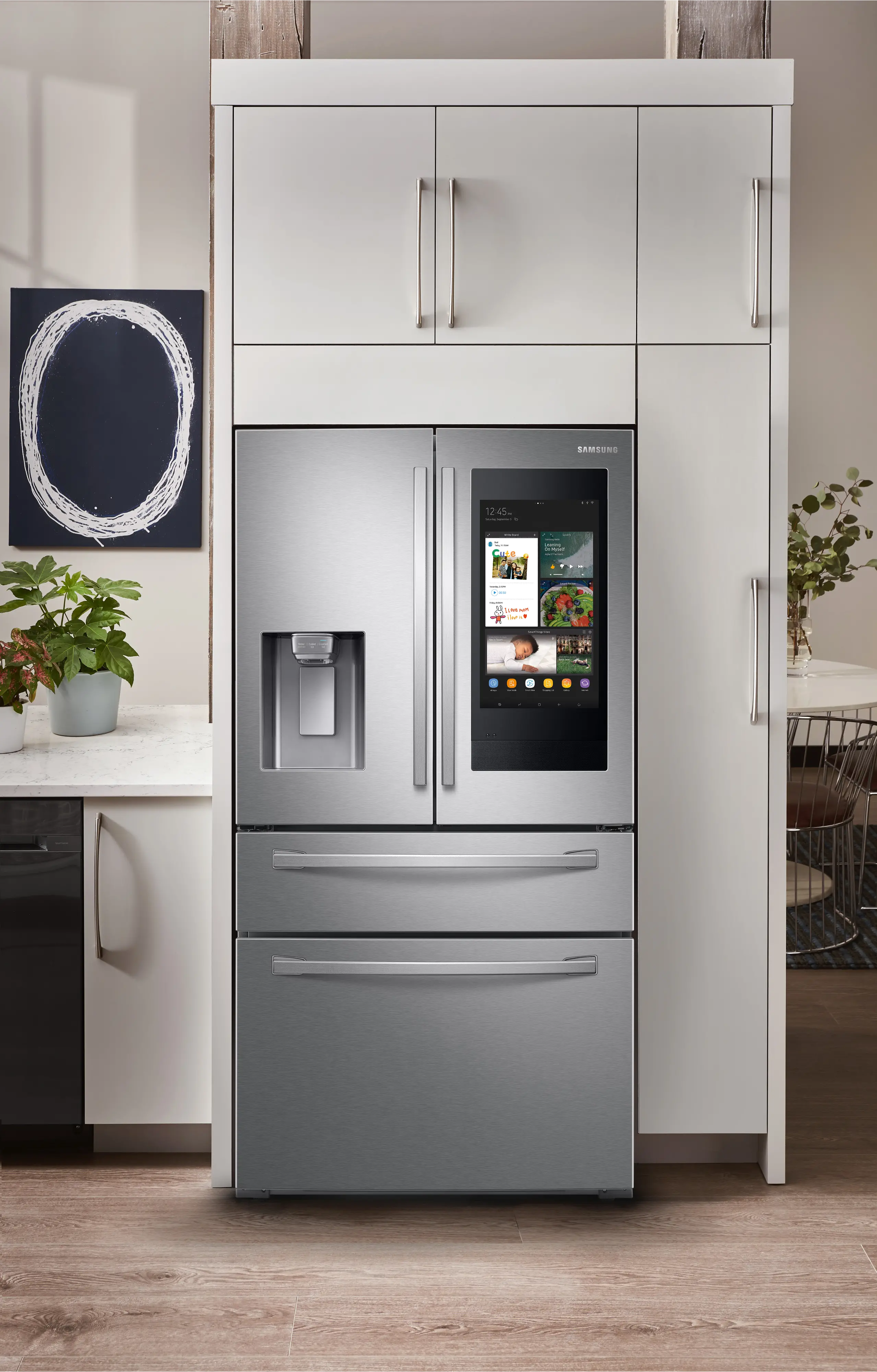 RF28R7551SR Samsung 28 cu ft 4 Door Refrigerator - Stainless Steel-4
