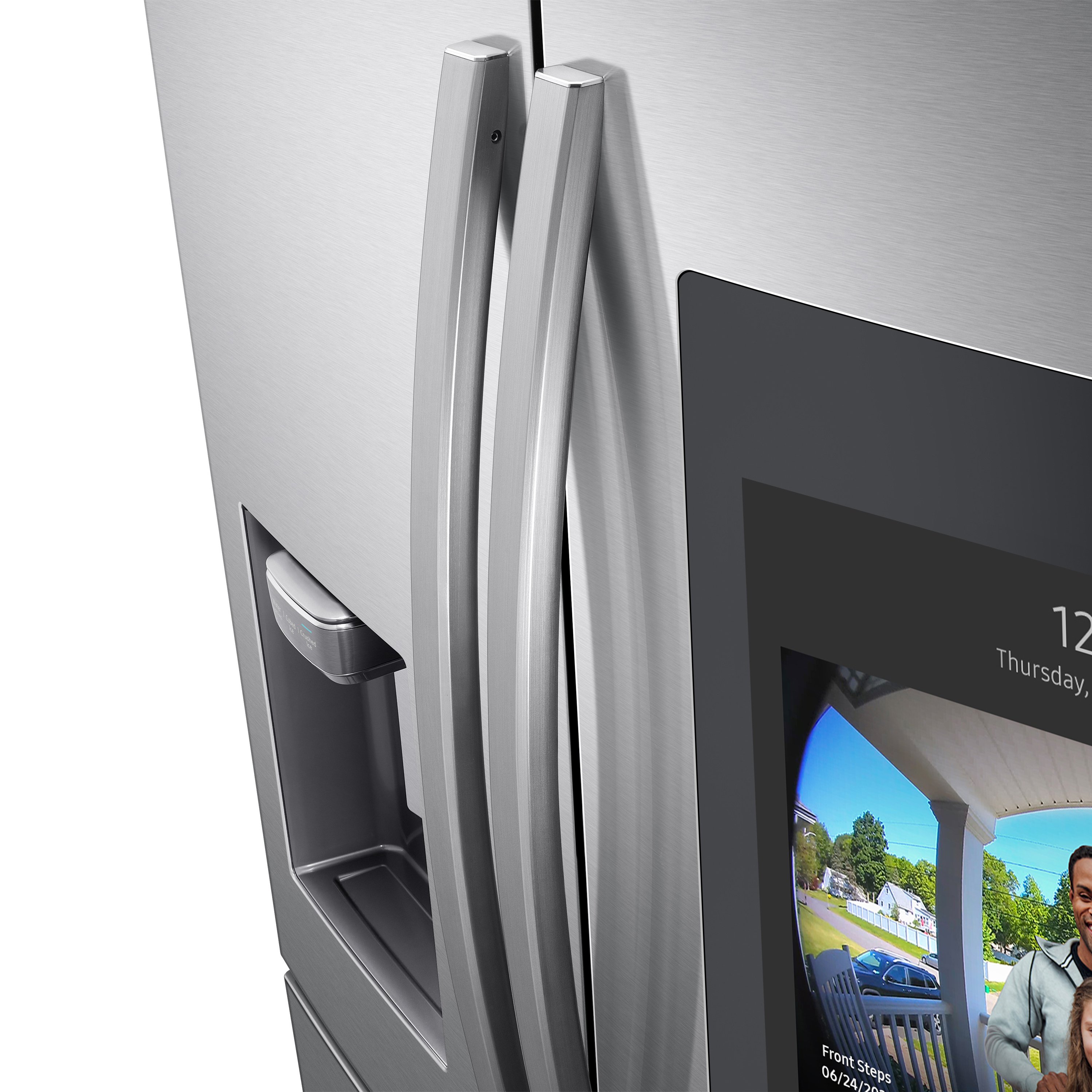 RF28R7551SR Samsung 28 cu ft French Door Refrigerator with Family Hub - 36 W Fingerprint Resistant Stainless Steel-7