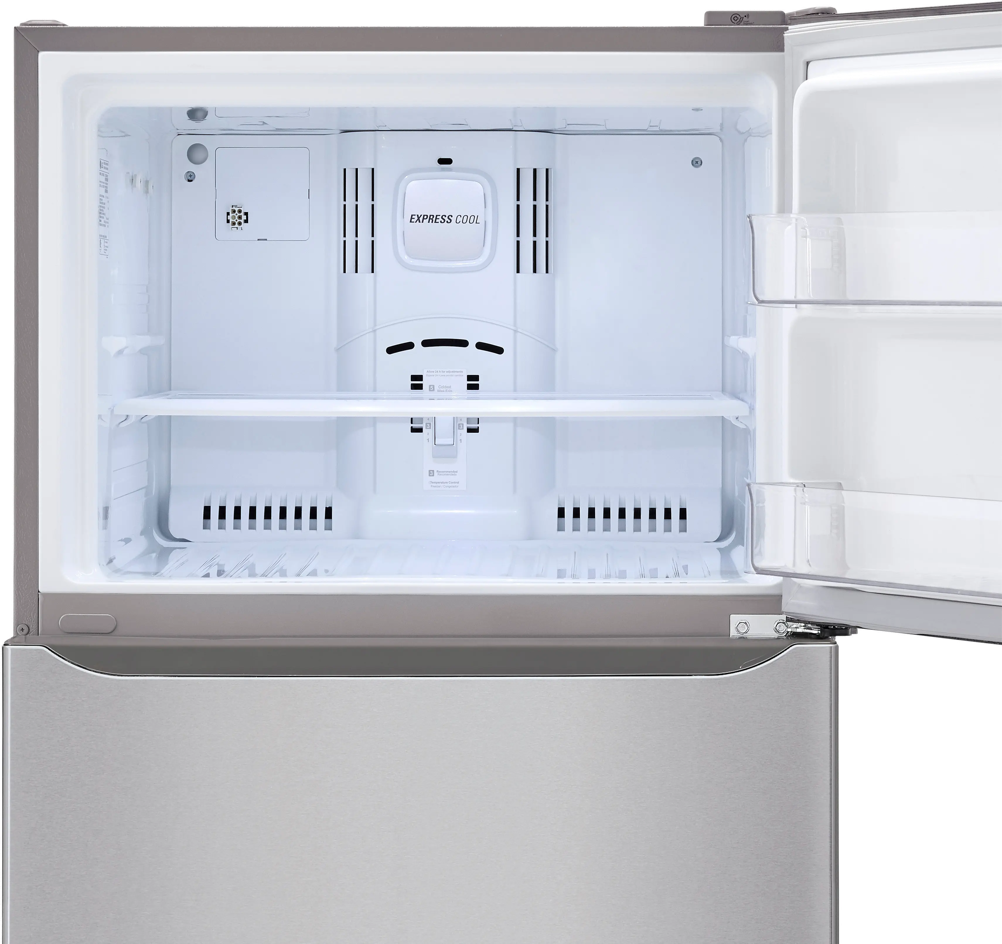 LTCS20020S LG 20.2 cu ft Top Freezer Refrigerator - 30 W Stainless Steel-4