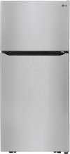 LTCS20020S LG 20.2 cu. ft. Top Freezer Refrigerator - 30 Inch Stainless Steel
