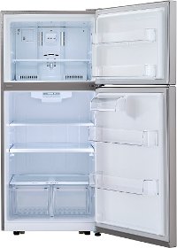 LTCS20020S LG 20.2 cu. ft. Top Freezer Refrigerator - 30 Inch Stainless Steel-2