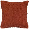 20 Inch Burnt Orange Throw Pillow