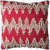 20 Inch Red Throw Pillow
