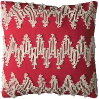20 Inch Red Throw Pillow