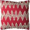 Clearance 20 Inch Red Throw Pillow