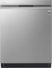 LDP7808SS LG Dishwasher with QuadWash System and Smart Home Features - Stainless Steel
