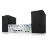 CD Stereo System with Bluetooth - Silver