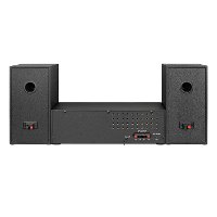 CD Stereo System with Bluetooth - Silver-4