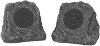 Waterproof Outdoor Rock Bluetooth Speakers - Pair