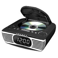 Victrola Bedside Stereo with CD Player - Black-2