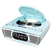 Victrola Bedside Stereo with CD Player - Teal-2