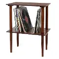 Victrola Wooden Record and Vinyl Stand- Espresso