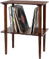 Victrola Wooden Stand with Record Holder - Espresso