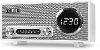 Bluetooth Digital Clock Stereo with FM Radio - White