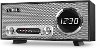 Bluetooth Digital Clock Stereo with FM Radio - Black