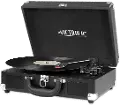 Bluetooth Suitcase Record Player - Black